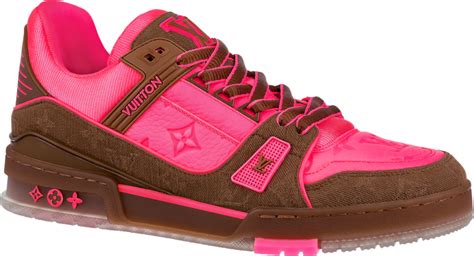 neon pink louis vuitton shoes|pink louvi vuiton jordans.